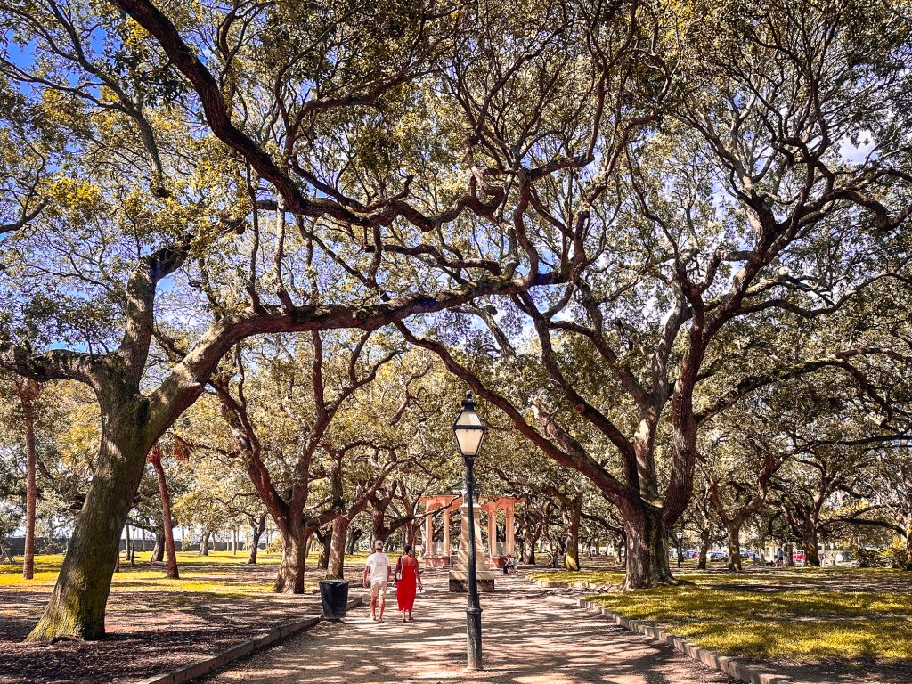 White Point Garden in Charleston, South Carolina