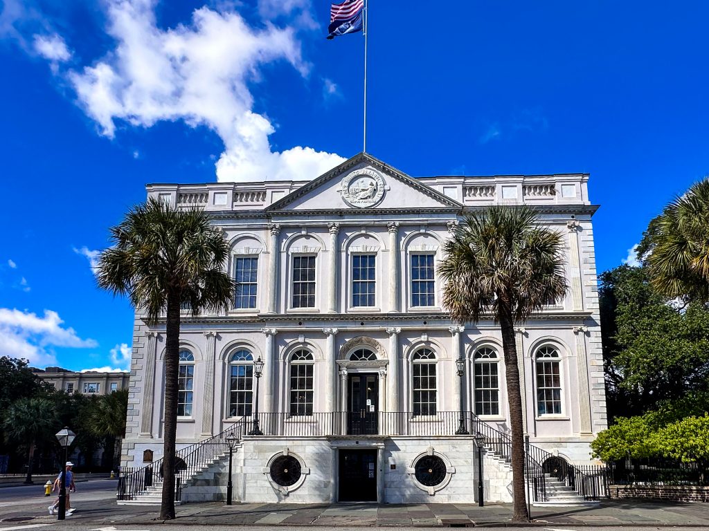 Beautiful architecture in Charleston, South Carolina